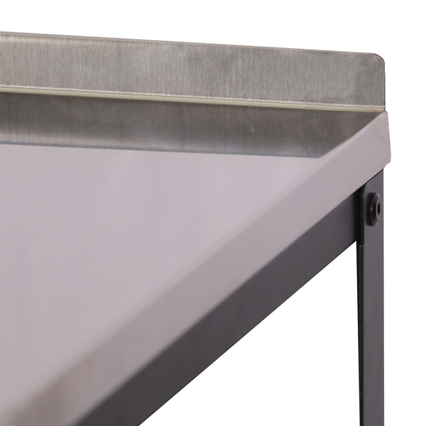 Étagère d'extérieur Bolognano acier 92 x 50 x 50 cm casa.pro