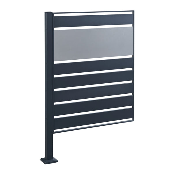 Clôture de poubelles Uusikaupunki [en.casa]