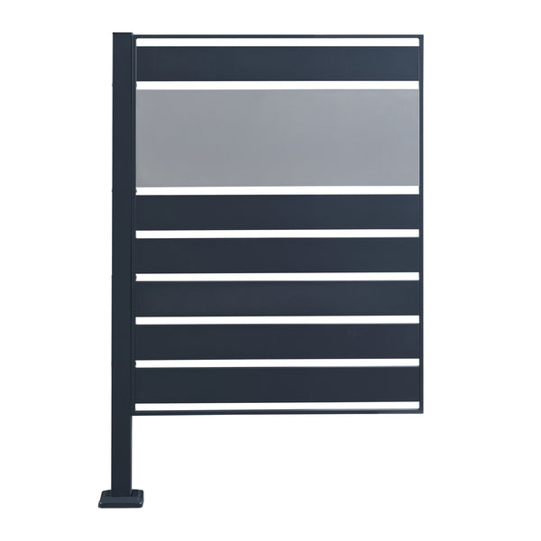 Clôture de poubelles Uusikaupunki [en.casa]