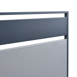 Clôture de poubelles Uusikaupunki [en.casa]