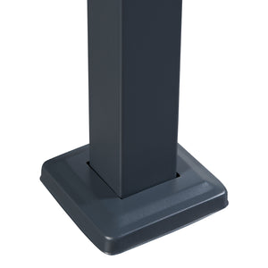 Clôture de poubelles Uusikaupunki [en.casa]