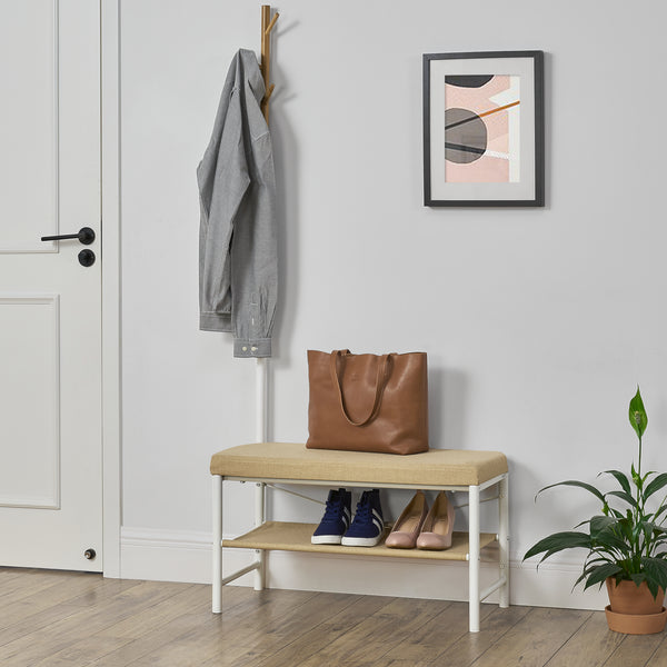 [pro.tec] Banc à Chaussures avec sans Portemanteau