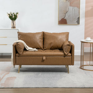 Canapé 2 places Sysmä 72 x 122 x 65 cm [en.casa]