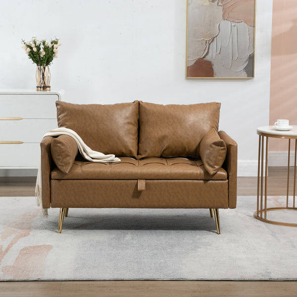 Canapé 2 places Sysmä 72 x 122 x 65 cm [en.casa]