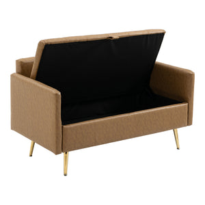 Canapé 2 places Sysmä 72 x 122 x 65 cm [en.casa]