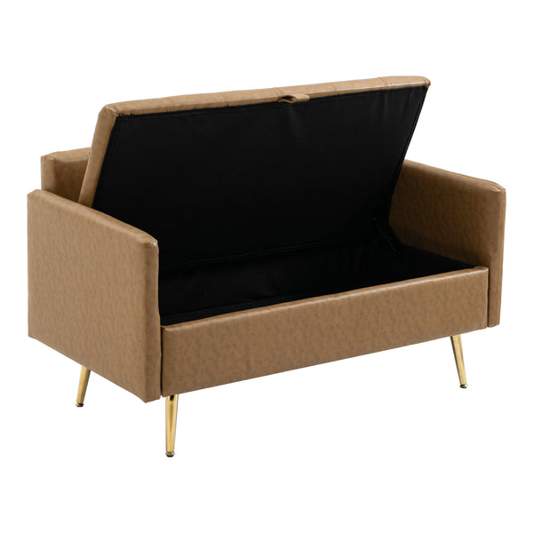 Canapé 2 places Sysmä 72 x 122 x 65 cm [en.casa]