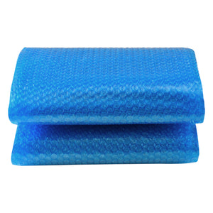 Bâche solaire de piscine à bulles bleu [en.casa]
