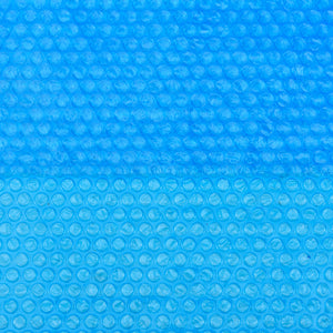 Bâche solaire de piscine à bulles bleu [en.casa]