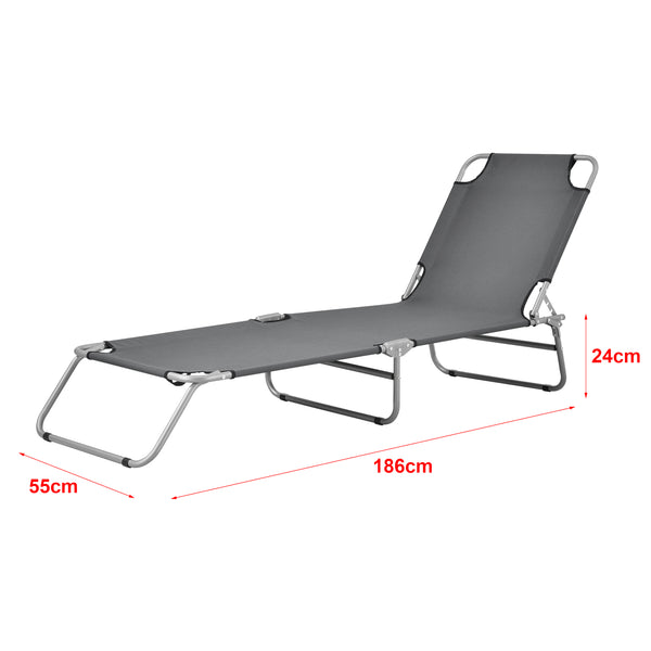 Chaise longue Carcao lot de 2 [casa.pro]