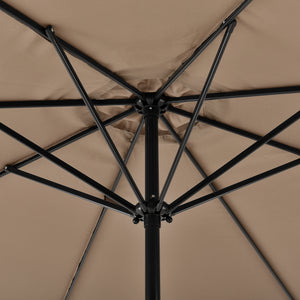 Parasol Budapest 230x300cm différentes couleurs [casa.pro]