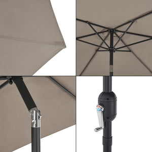 Parasol Altino avec articulation à genou [casa.pro]