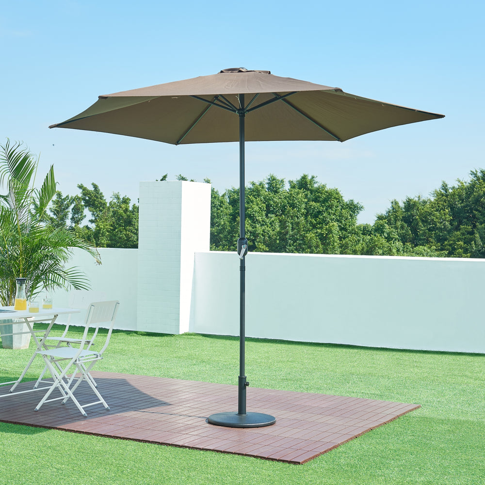 Sonnenschirmständer Bionaz Beton Schwarz [casa.pro] - premiumXL