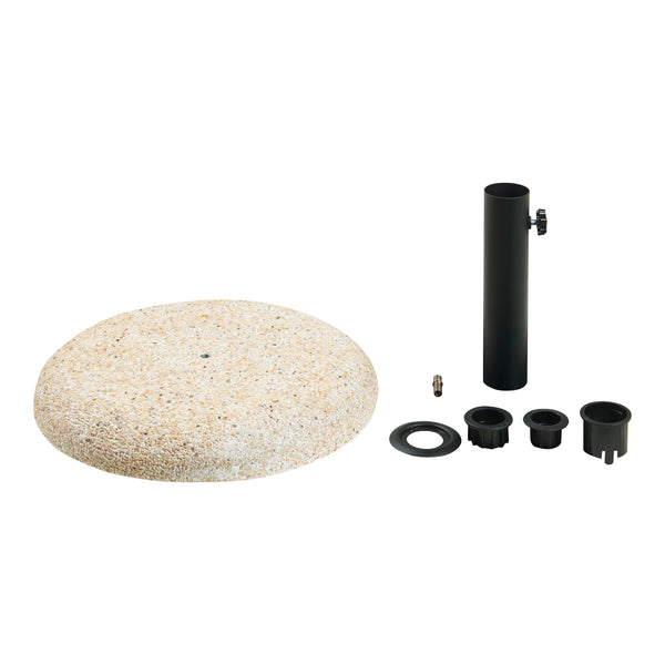 Pied de parasol Bitritto avec adaptateurs 37 42 52 58 mm casa.pro