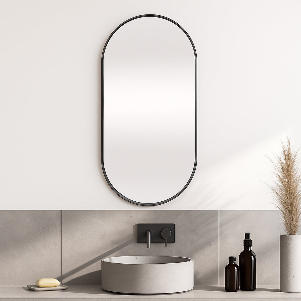 Miroir mural Picciano en différentes couleurs et tailles [en.casa] - premiumXL