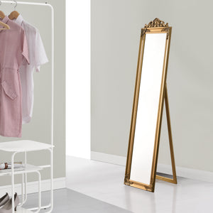 Miroir sur pied Arezzo 160x40 cm en différentes couleurs [en.casa] - premiumXL