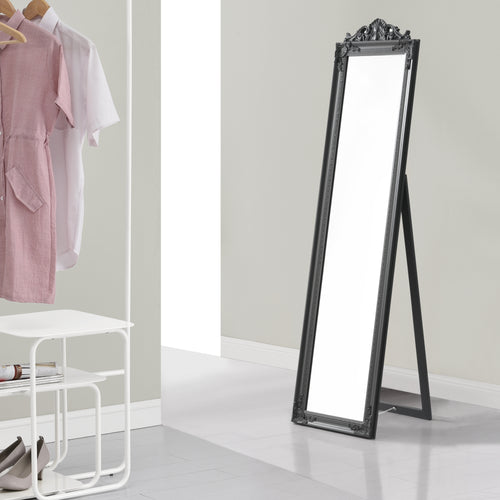 Miroir sur pied Arezzo 160x40 cm en différentes couleurs [en.casa] - premiumXL
