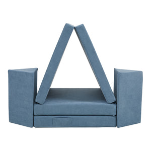 Canapé de jeu de 5 pièces Norhulta velours côtelé [en.casa]