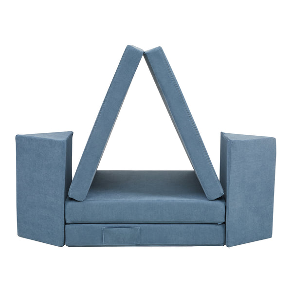 Canapé de jeu de 5 pièces Norhulta velours côtelé [en.casa]