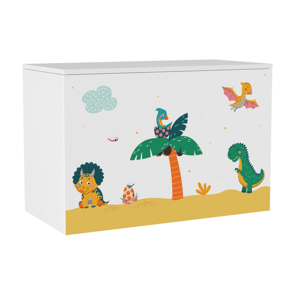 Coffre de rangement Oleiros pour enfant 40 x 60 x 30 cm [en.casa]