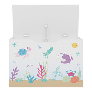 Coffre de rangement Oleiros pour enfant 40 x 60 x 30 cm [en.casa]