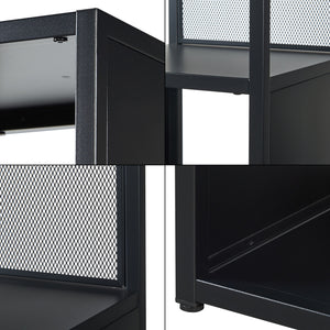 Étagère Finspång 185x38x38 cm [en.casa]