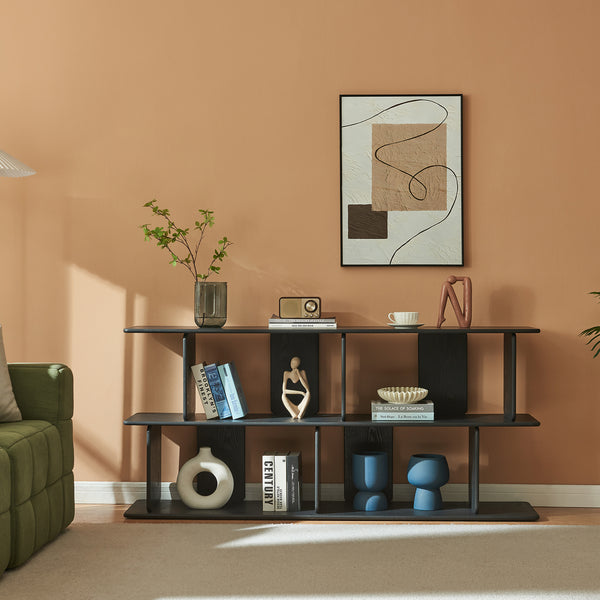 Étagère sur pied Gäljami 160 x 35 x 74 cm [en.casa]