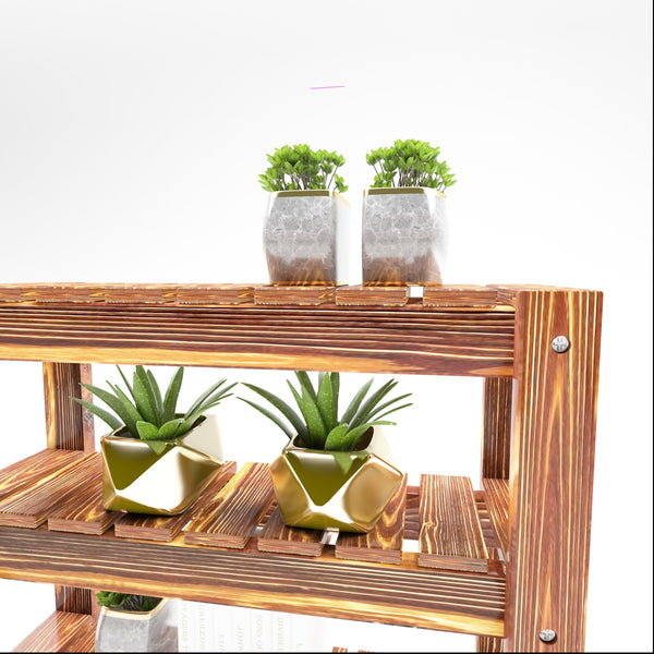 Étagère sur pied Multia en pin dans différentes couleurs [en.casa]