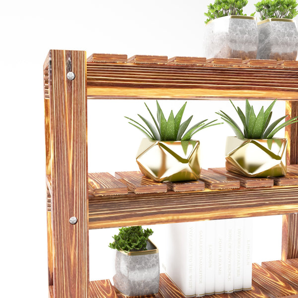 Étagère sur pied Multia en pin dans différentes couleurs [en.casa]