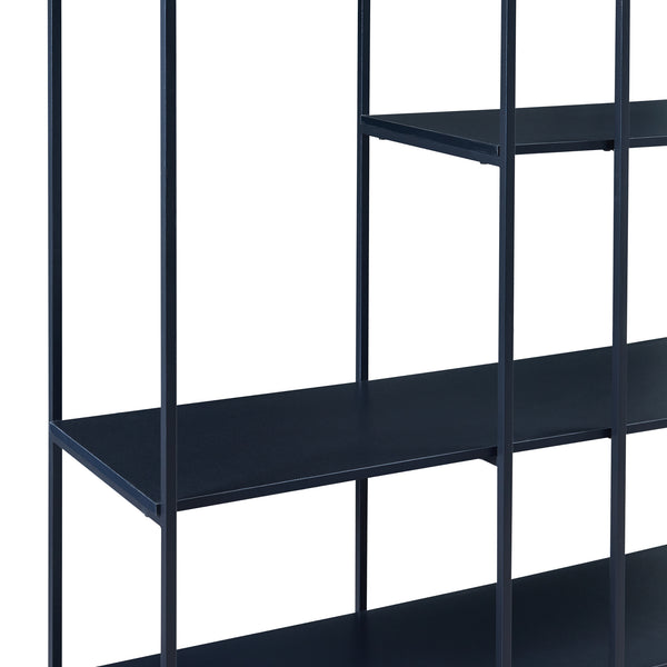 Étagère Rælingen Noir [en.casa]