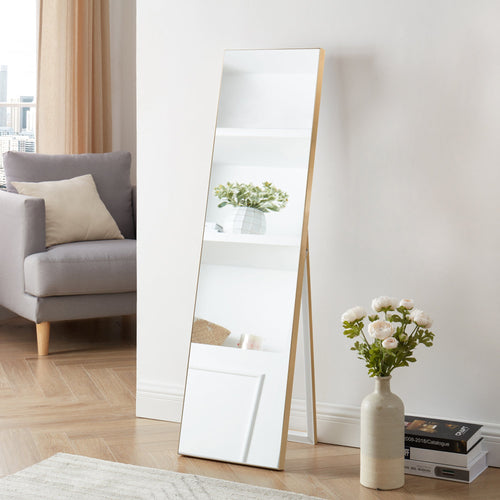 Miroir sur pied Barletta psyché inclinable 150 x 35 cm [en.casa]