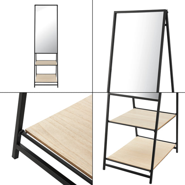 Miroir sur pied Chamois en différentes tailles [en.casa]