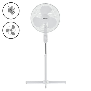 Ventilateur sur pied Antrim Ø 41 cm avec 3 vitesses en différentes couleurs en.casa