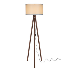Lampadaire Guildford trépied hauteur 136 cm E27 [lux.pro]
