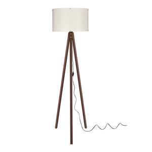 Lampadaire Guildford trépied hauteur 136 cm E27 [lux.pro]