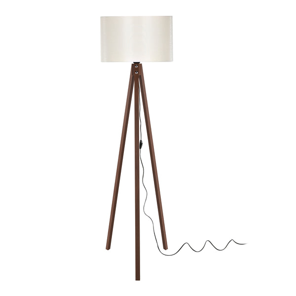Lampadaire Rochester trépied hauteur 136 cm E27 [lux.pro]