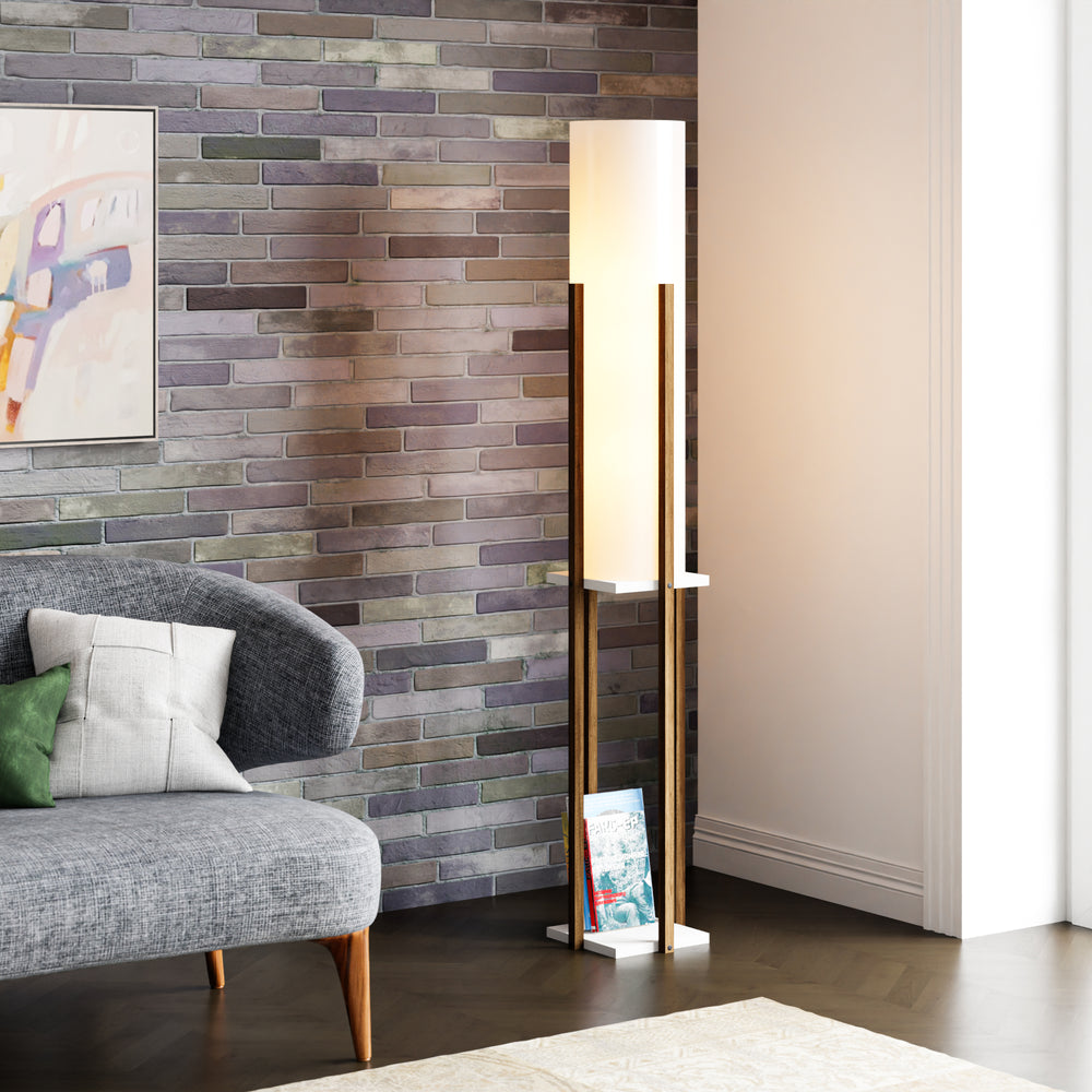 Lampadaire Gisborne avec étagère [lux.pro] - premiumXL