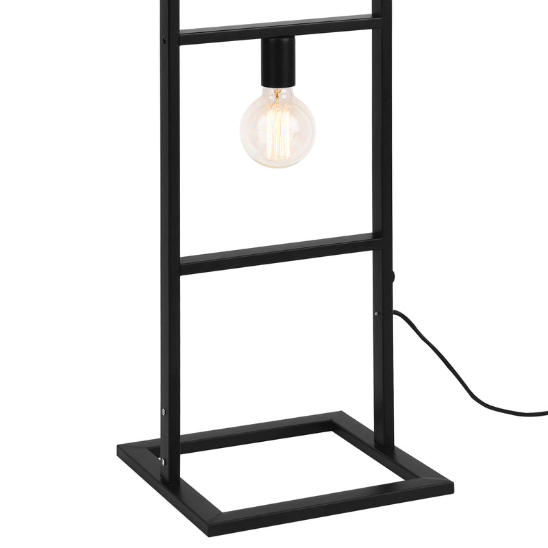 Croquis coté Lampadaire Plauen 4 x E27 Métal Hauteur 142,5 cm [lux.pro]