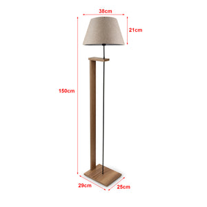 Lampadaire Bromwich hauteur 150 cm E27 [lux.pro]