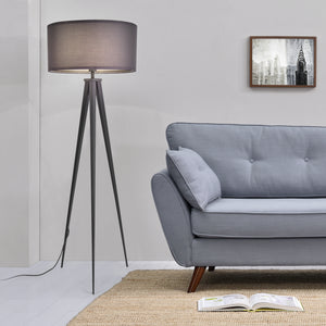 Lampadaire Trépied Faro E27 Hauteur 153 cm [lux.pro]