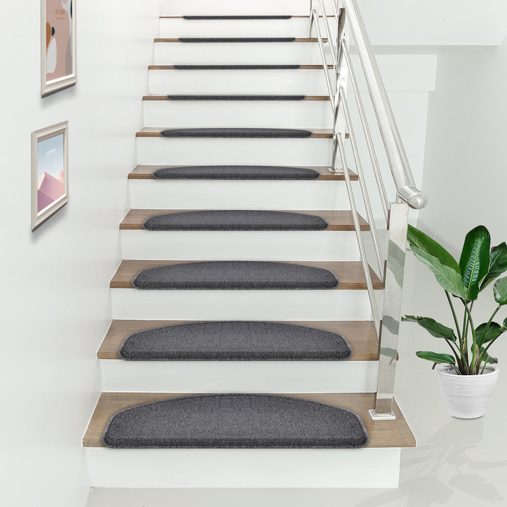 Tapis de marche 15 pièces demi-rond en différentes couleurs [en.casa]