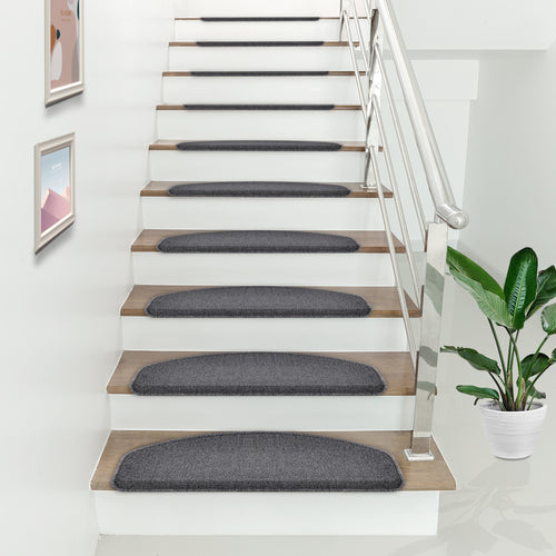 Tapis de marche 15 pièces demi-rond en différentes couleurs [en.casa]