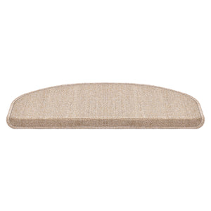 Lot de 15 marchettes d'escalier semi-circulaires antidérpantes 65 x 24 cm avec bord [en.casa]