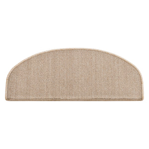 Lot de 15 marchettes d'escalier semi-circulaires antidérpantes 65 x 24 cm avec bord [en.casa]