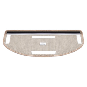 Lot de 15 marchettes d'escalier semi-circulaires antidérpantes 65 x 24 cm avec bord [en.casa]