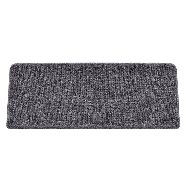 Lot de 15 marchettes d'escalier rectangulaires antidérpantes 65 x 24 cm avec bord [en.casa]