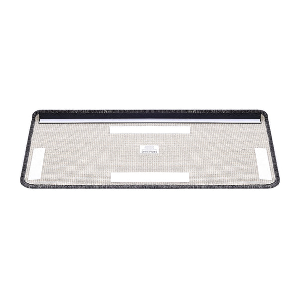 Lot de 15 marchettes d'escalier rectangulaires antidérpantes 65 x 24 cm avec bord [en.casa]