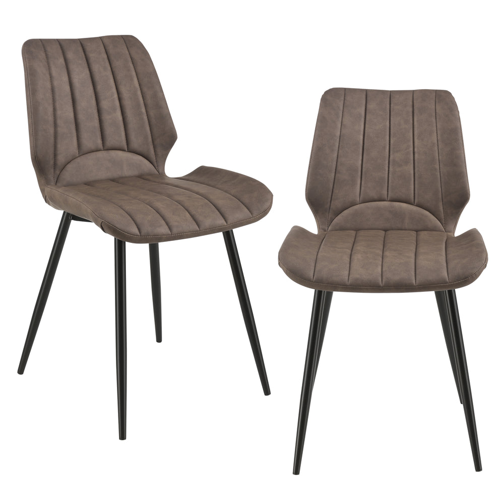 Lot de 2 chaises de salle à manger Mendoza en différentes couleurs et versions en.casa - premiumXL