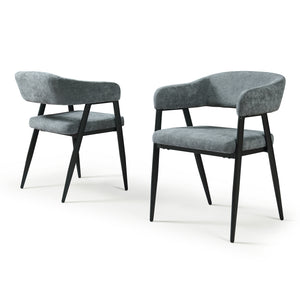 Lot de chaises de salle à manger Kohlmand 77 x 59 x 55 cm [en.casa]