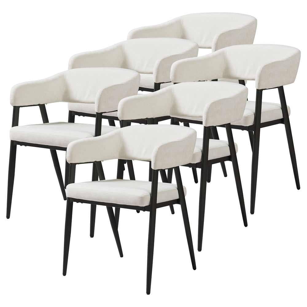 Chaise de salle à manger Kohlmand Set [en.casa]