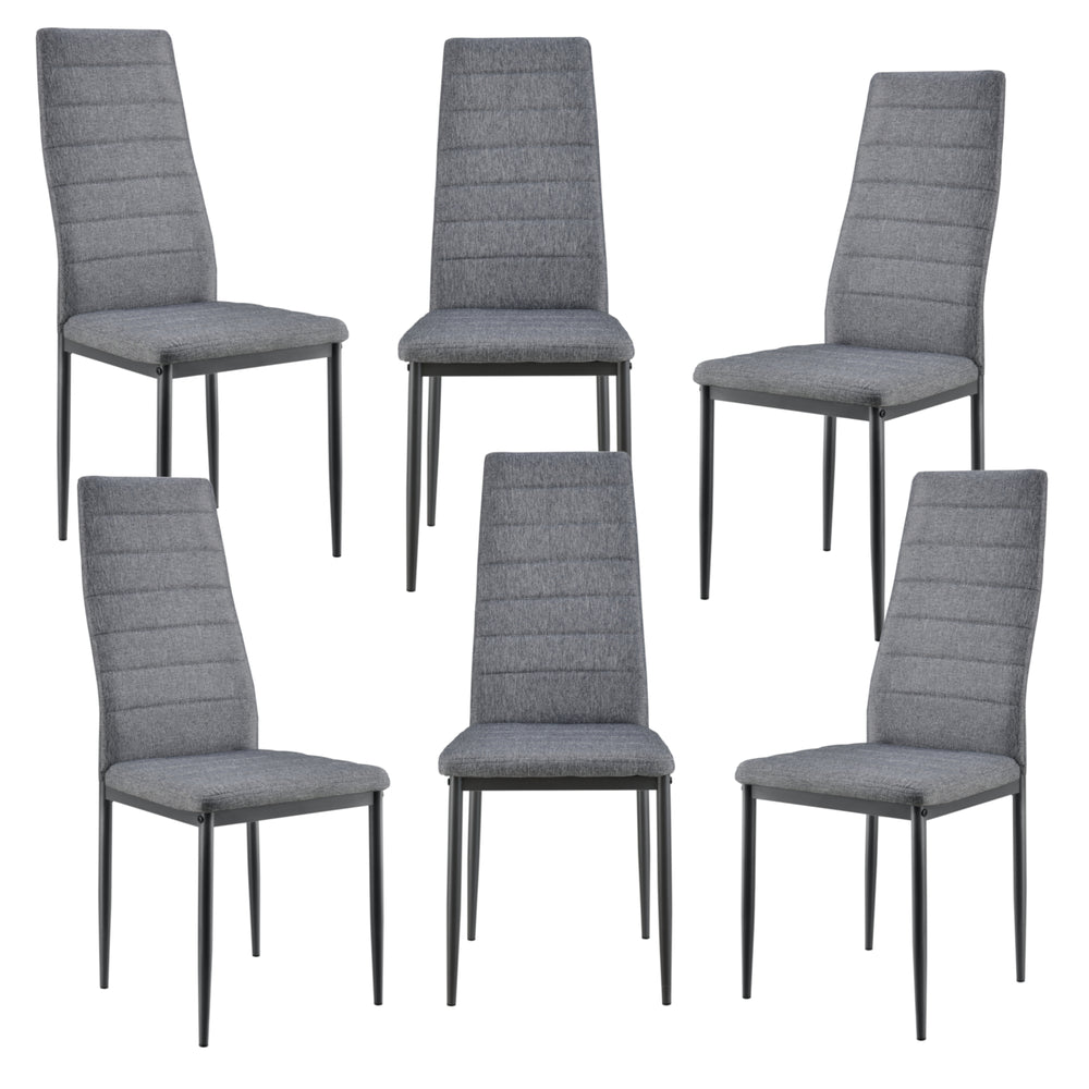 Chaise Lidköping gris en différents ensembles en.casa - premiumXL